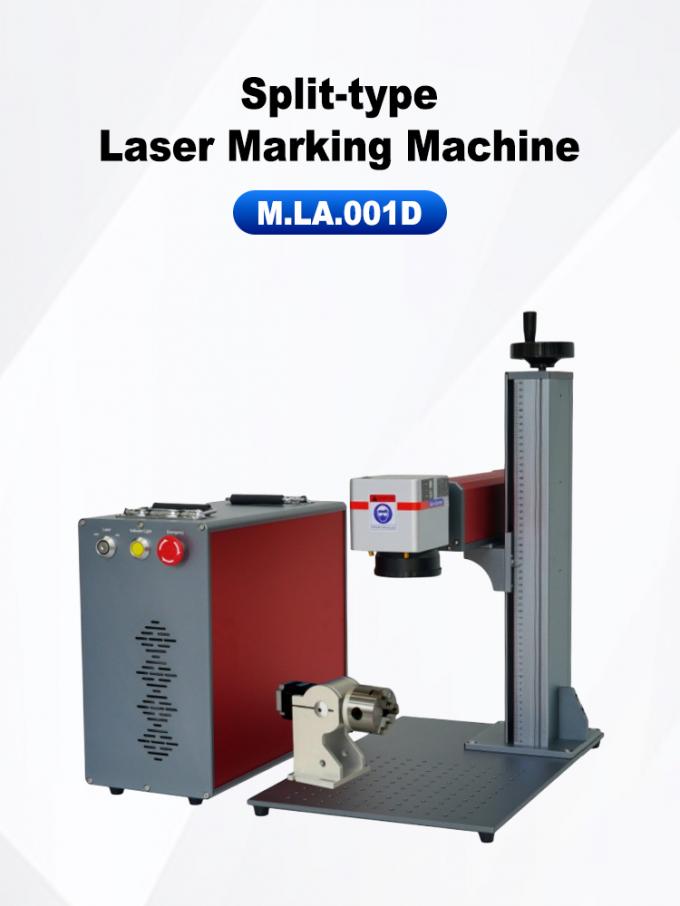 50W Power Laser Engraver with 0.001mm Repeat Accuracy and Wind Cooling for Jewelry Laser Marking Machine