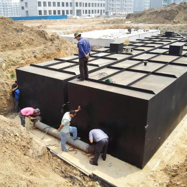 3m3/H 7m3/H Biological Household Waste Water Treatment Plant Carbon Steel