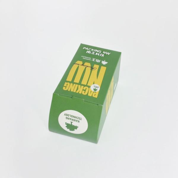 Disposable Popcorn Box Chicken Rice Chips Cookies and Other Snack Food square Striped Folding Box