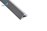 Le noir a anodisé L en aluminium profile la taille de 10mmx10mm pour Multiapplication