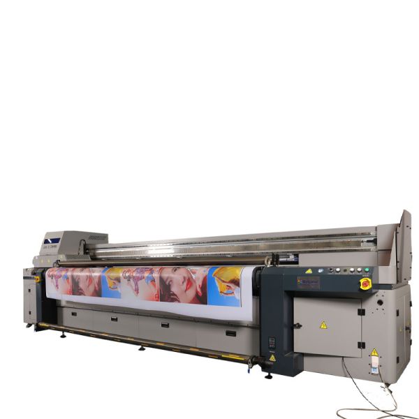 3.2m 18 print heads Large Format Hybrid UV Printer Roll to Roll All-in-one Inkjet Printer