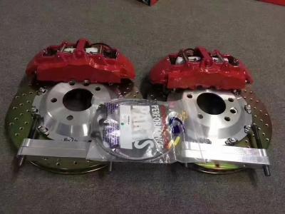 362*32mm compasso de calibre furado Jekit de alumínio vermelho GT8 de 8 freios do potenciômetro