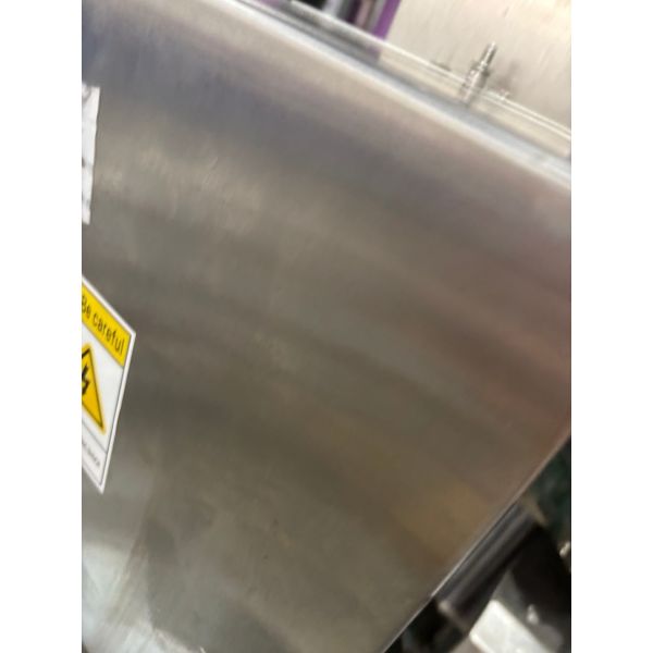 Stepless Speed Rotary Hot Melt Labeling Device For Non Stop Mass Bottle Label Application