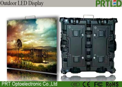 Rental Cabinet Design P6 LED Display Video Wall For Outdoor Advertising
