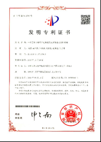 Qingdao Junyao Catalyst New Material Technology Co., Ltd. Сертификации