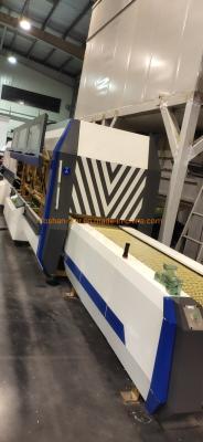Máquina de temperar vidro leve com capacidade de 2000*3000 mm e sistema de lavagem horizontal