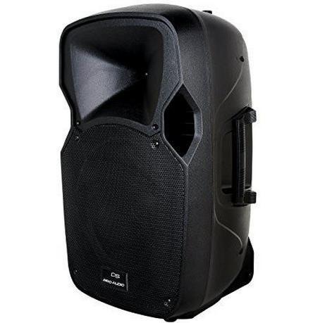 12 Inch 600 Watt Powered Active Speaker System Combo Set with Bluetooth / USB