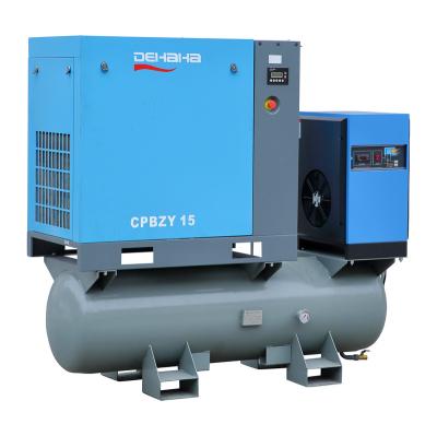 20hp All In One Compressor de ar integrado de 15kW Compressor de ar para corte a laser