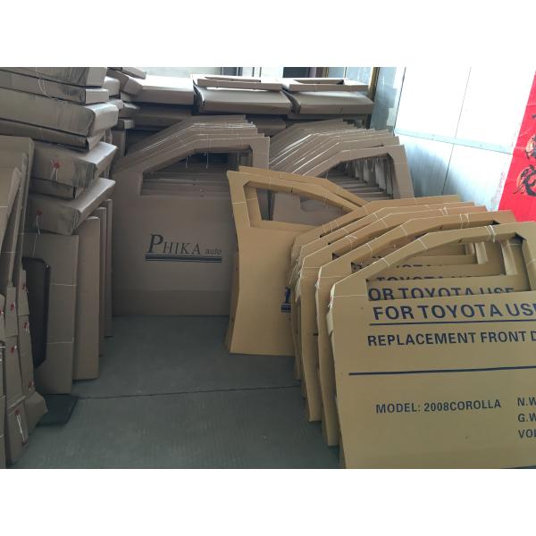 Black Rear Car Door for Nissan Pickup Navara 2005 - 2011 / D40 , Auto body And Panels