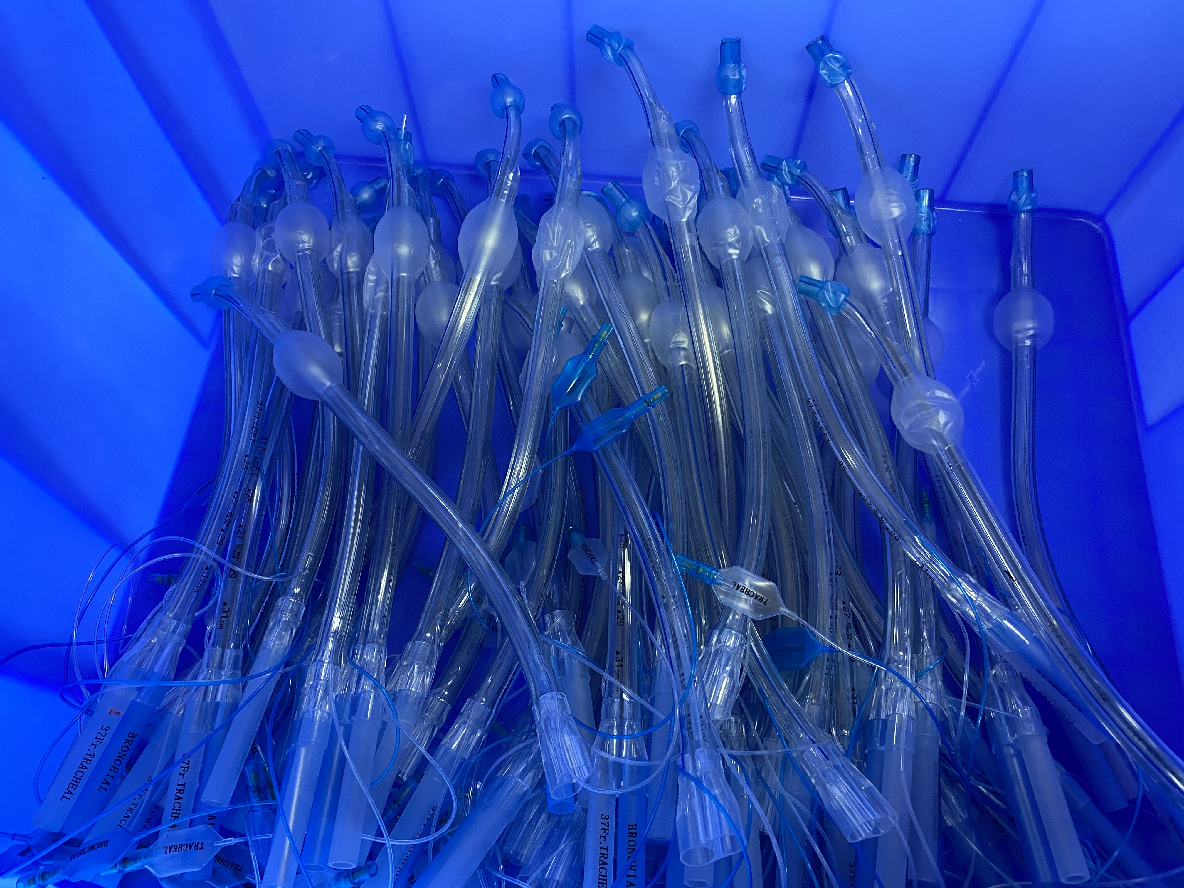 Поджатые воздушного шара трубки PVC Stylet трубки Endobronchial двойного Endobronchial