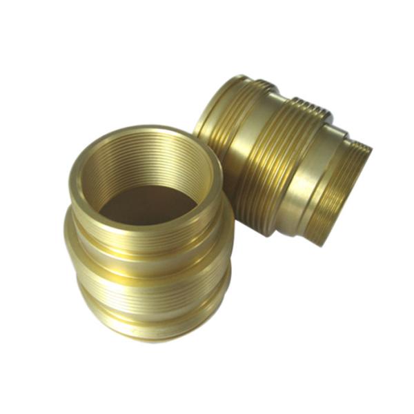 0.01mm отполировали освещать латунные части CNC подвергая механической обработке