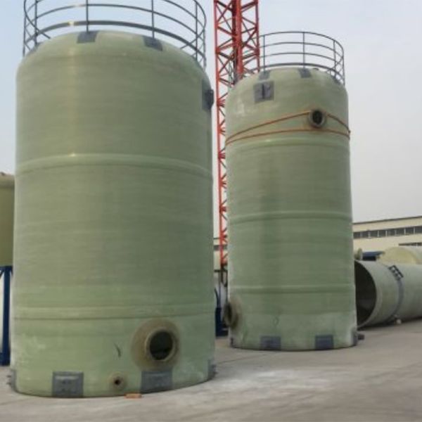 Strong Alkali Resistant FRP Chemical Storage Tanks Safety Leakage Prevention