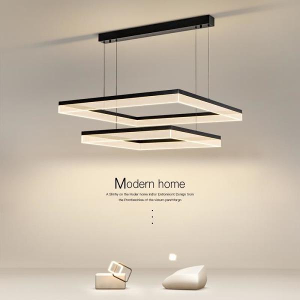 3000K Lámparas decorativas contemporáneas para el hogar Minimalista Salón de estar Lustrero comercial