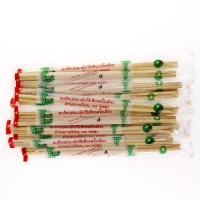 les baguettes en bambou de 5.0*20 23cm Dispossiable avec Opp se sont enveloppées
