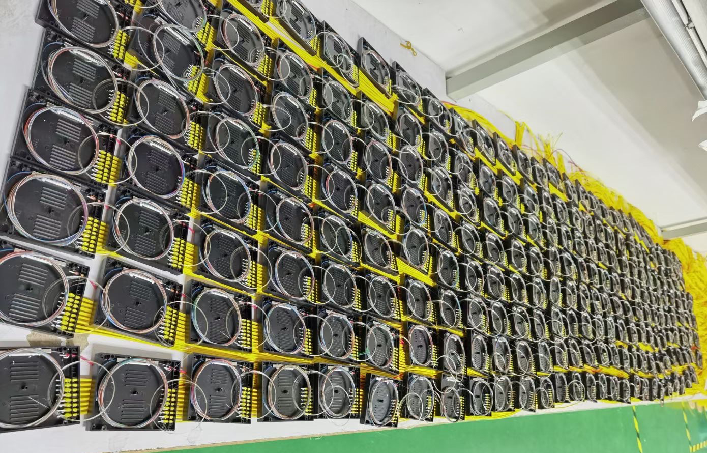 Коробка Splitter LGX PLC стекловолокна дуплекса 2*16 G657A2 LC/APC