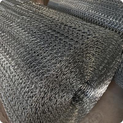 Longitud 140 M Malla de refuerzo galvanizada CWC soldada 6 8 o 10 líneas Malla de revestimiento de tuberías