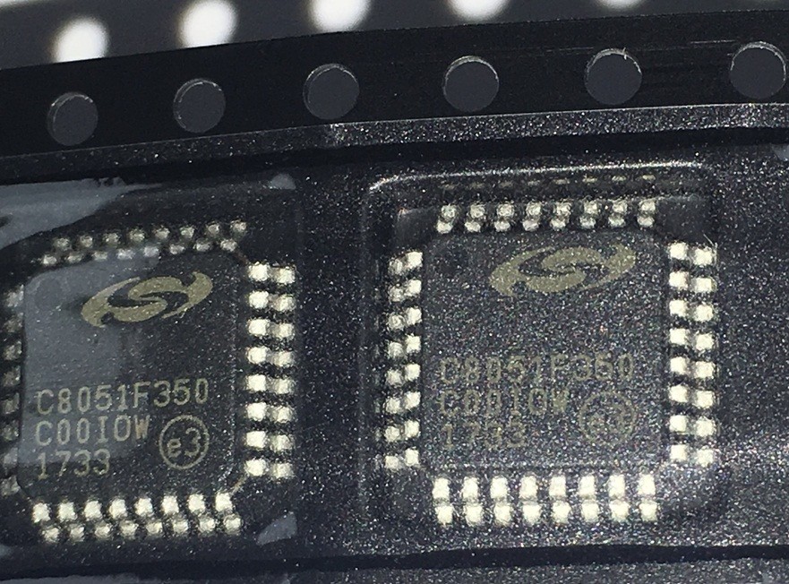 C8051F350 SILICON 8051 8-битный микроконтроллер 32 LQFP 50MHz 8KB FLASH