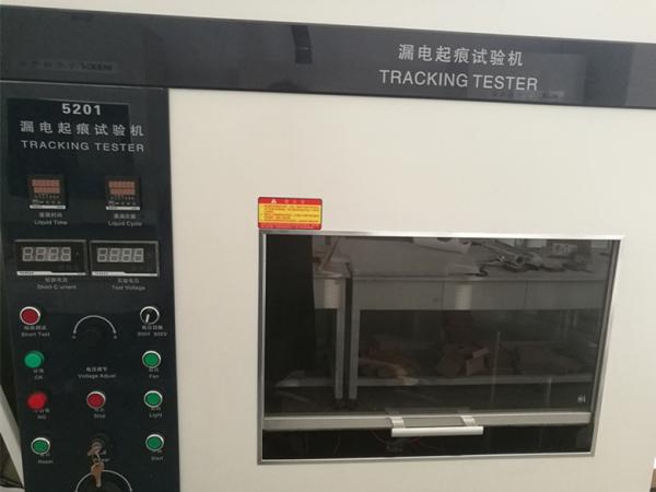 Abrasion Wet Wheel Tracking Equipment Leakage Test Standard IEC60112 7 Inch Touch Screen Control