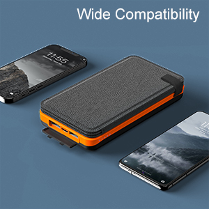 OEM 25000mAh 6W Solar Powered Power Bank Charger Panel For Mobile Phone