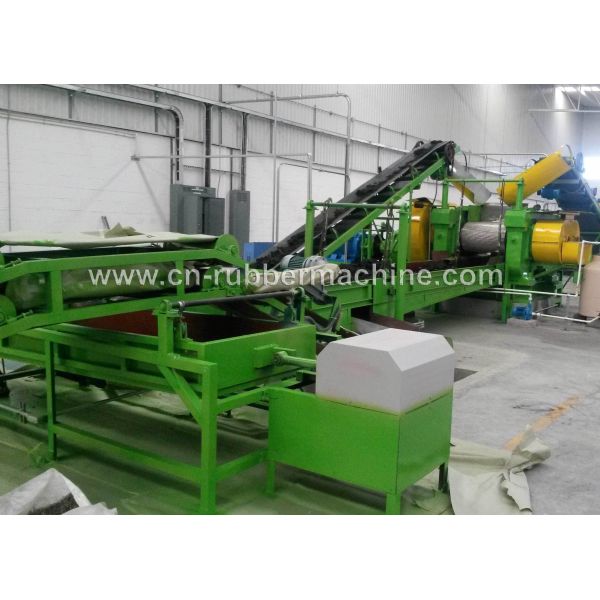 Rubber Powder Production for Tire Waste Recycling Projects