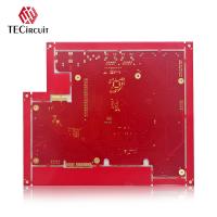 High Frequency Circuit Board RIGID PCB FR4 TG170 Gold Finger 1.6mm Thickness 10U