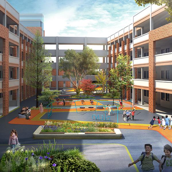 EPDM Rubber Safety Rubber Playground Surfaces Outdoor Sports Flooring