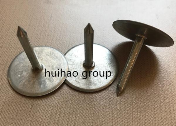 Os pinos de aço galvanizados da solda da cabeça do copo, 12Ga isolaram os pinos da âncora com base de papel