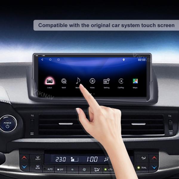 Приемник GPS WiFi автомобиля андроида 10,25 дюймов стерео для Lexus CT CT200