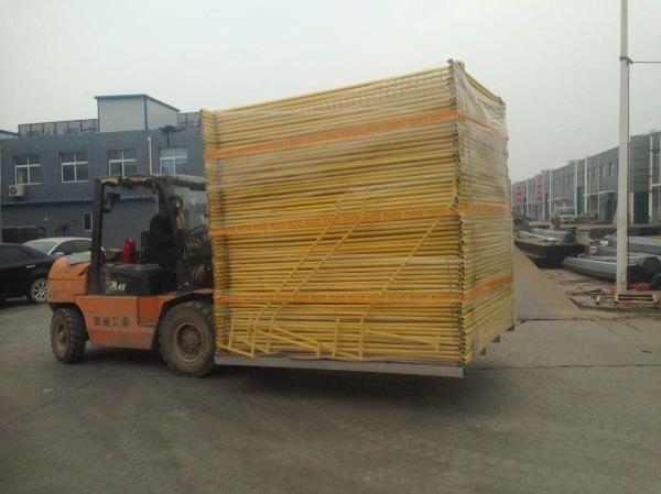 Low Zinc Temporary Site Fence Panels , Barricade Fence Panels AS4687-2007