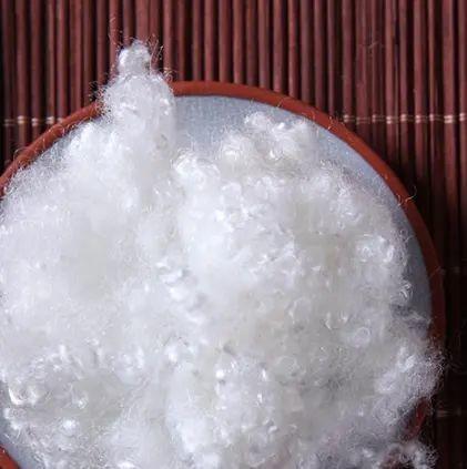 100% Virgin Recycled Polyester Staple Fiber Top Material For Manufacturing