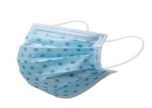 O Nonwoven pessoal da segurança máscara protetora de 3 dobras com Earloop imprimiu o logotipo