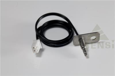 Heat Resistant NTC Temperature Sensor Bullet Type With Rectangle Flange