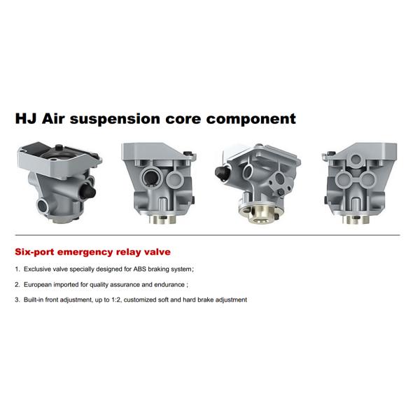 ISO9001 General Europe Type Air Suspension Parts 10T Eco Drum Brake