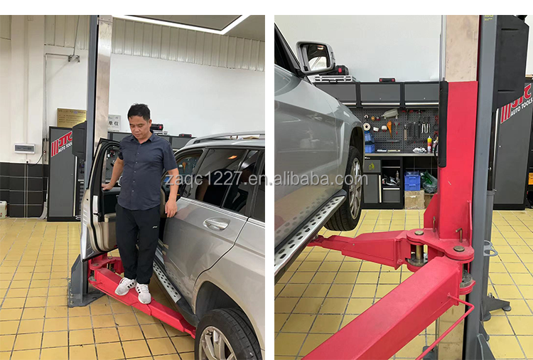 Two Post Hydraulic Auto Lift 5000kg Capacity 1800mm Lift Height Car Lifting Machine