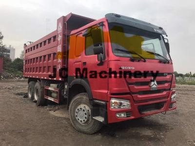 HOWO Used 10 Wheel Dump Trucks For Sale 375hp Power