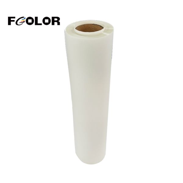 PET DTF Film 75u For Clothing Printing , 30cmx100m High Transfer Rate Dtf Printing Film