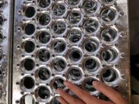 Grille de sécurité à trous ronds en aluminium pour les plates-formes de trottoir