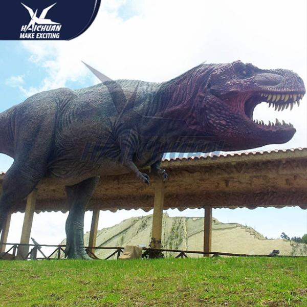 Big Infrared Sensor Outdoor Dinosaur With Eyes Blink Forepaws Moving