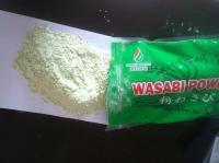 Pó puro do Wasabi dos alimentos verdes do sushi do armorácio