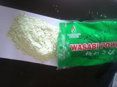 Pó puro do Wasabi dos alimentos verdes do sushi do armorácio