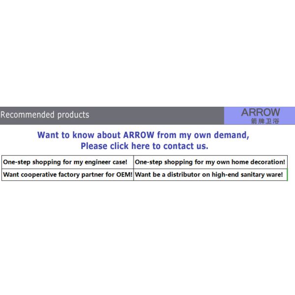 ARROW Brand Smart Toilet with Siphon Jet Flushing Remote Control and Self-cleaning Glaze for Modern Bathrooms
