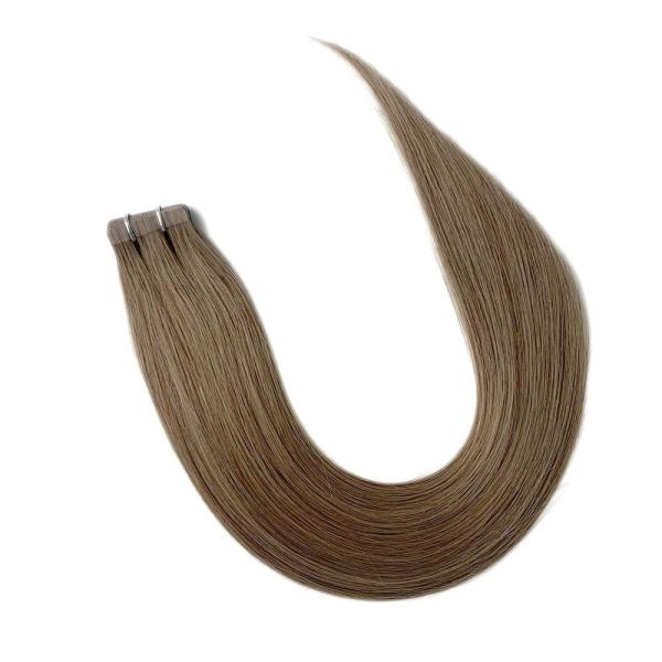 Upgrade Your Style with Straight Tape Ins Extensions 100% Human Hair Cuticle Aligned