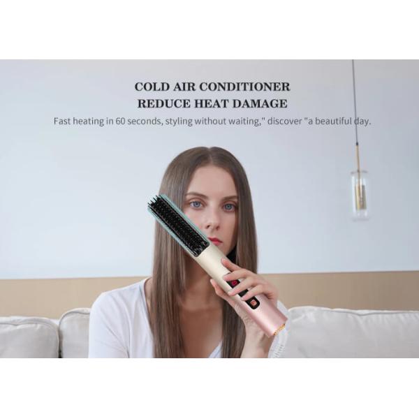 Anti Scalding Professional Electric Hair Dryer Brush With Memory Function
