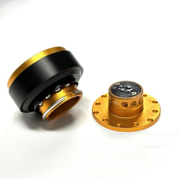 Ball Lock Steering Wheel Disconnect Car Quick Release Hub 74MM Customized