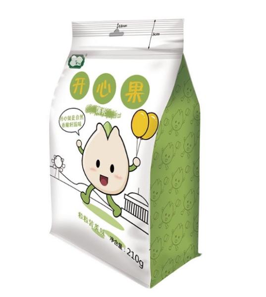 8 side sealing strawberry sandwich biscuit packing bag with easy tear open notch