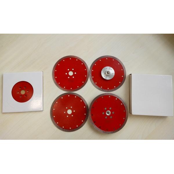 Спеченные лезвия вырезывания камня диаманта Турбо, 4.5/7/9 дюйма отрезанного увидели лезвие диаманта