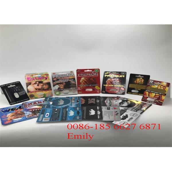 Taille adaptée aux besoins du client en plastique d'emballage de boursouflure d'impression UV pour les pilules médicinales