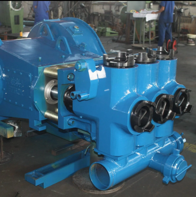 High Pressure Output Oilfield Plunger Pump with IP55 Waterproof and Nickel-Plated Anti-Corrosion