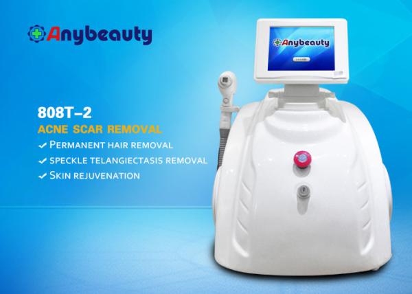 Mini 808nm Laser Beauty Machine Diode Laser Light Hair Remover With Semiconductor Laser