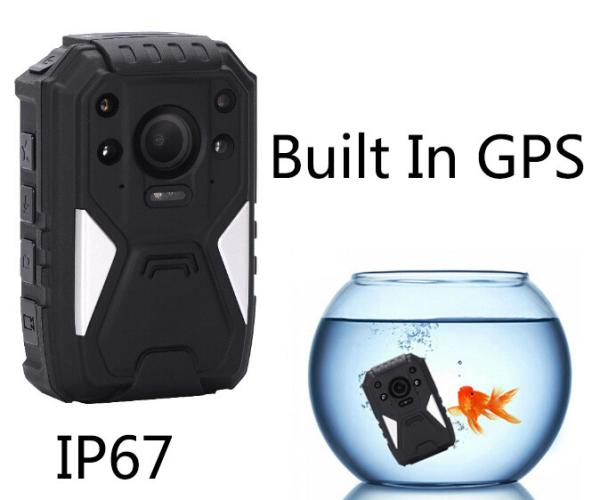 1296P IP67 IR Police Body Worn Wearable Video Camera Law Enforcement Recorder